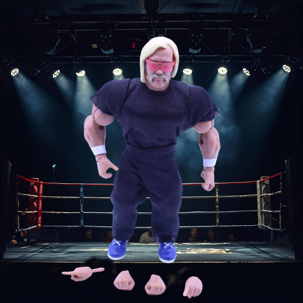 WWE Superstars Hulk Hogan – Retro Actionfigur Hulkamania (lose) | Mattel 2023